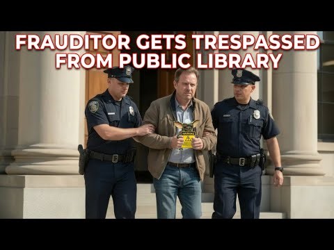 Frauditor Gets KICKED OUT of Library in EPIC Fail!