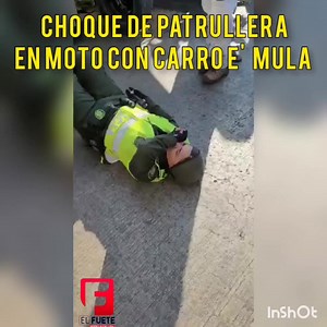 3.9K views · 34 reactions | CHOQUE DE PATRULLERA EN MOTO CON CARRO E' MULA EN BARRIO SAN FELIPE DE BARRANQUILLA El accidente de tránsito fue en la tarde de hoy en la calle 70 con 23c. La uniformada quien quedó herida por la colisión y fue trasladada a un centro asistencial. Al animal no le pasó nada. | El Fuete Noticias | Facebook
