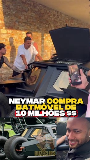 O Batmóvel do Neymar: A Nova Aquisição do Craque