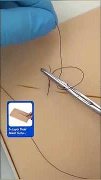 Basic Suturing Skills for Medical Students & Nurses #usmle #stitch #tips #surgical