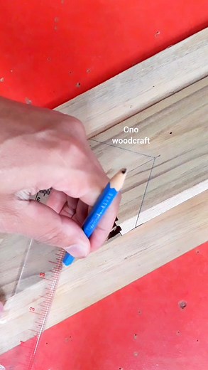 easy way to measure the position of a wood joint #woodworking #tips #diy #working #fblifestyle #ideas | Diding Paridi