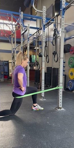Banded Hip Mobilization - Anterior Glide