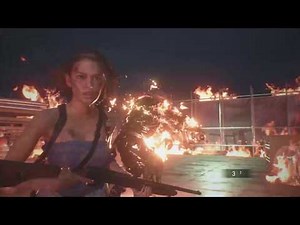 Resident Evil 3 Campaign - Boss Fight on the Rooftop - Resident Evil 3 Walkthrough & Guide - GameFAQs