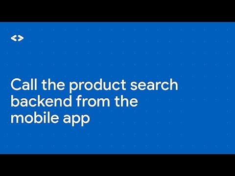 On-device product image search: Call the product search backend