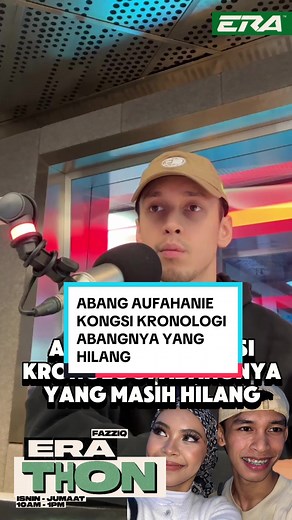 Urusan Pencarian Abang Aufahanie: Kronologi Terbaru