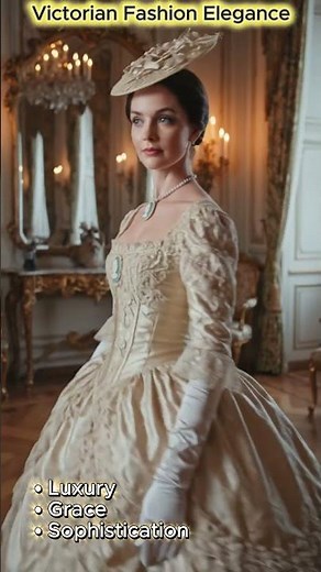 🎩 Victorian Fashion Elegance | The Beauty of 19th Century Dresses ✨