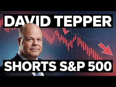 David Tepper Reverses Course, Takes Short Position on the S&P 500