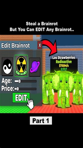 Steal a Brainrot - Part 1. #ROBLOX #StealaBrainrot #Brainrot #Steal #robloxsteal