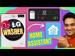 How To Setup LG Washer In Home Assistant & Add a Dashboard CARD 🔥 | Step by Step Guide
