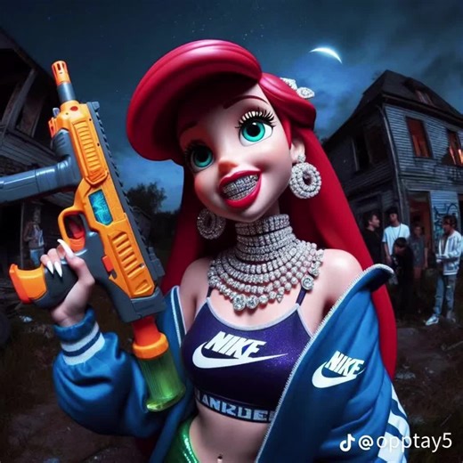 Gangster Disney Princesses: Rate Them Out of 10