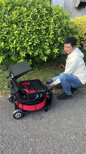 Vicam new Drain camera with flex shaft cleaning machine #vicam #sewercamera