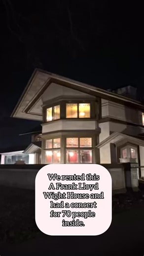 It started like this. A historic Frank Lloyd Wright house. A quiet room. Empty chairs. And somehow… it became one of the best nights we’ve ever experienced. 70 members of our Great Big Family walked through those doors and turned this space into something we’ll never forget. Still not over it. The full 5-minute recap is live now — watch the whole story at the link in our bio ❤️ #SidewalkProphets #GreatBigFamily #HouseConcert #BradleyHouse | Sidewalk Prophets