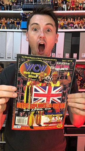 Is This the Most RARE WCW Magazine Ever?! 🇬🇧🔥