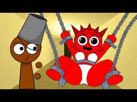 Raddy Is Trapped 😳 Brud Is Here to Help | Sprunki | Garry’s Mod