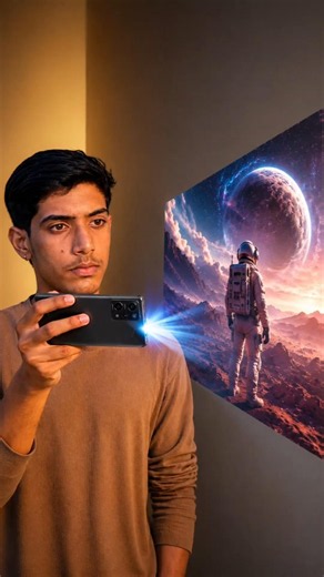 Projector Phone 🤯⚡