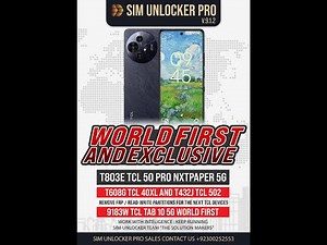 | Sim-Unlocker Pro | USA T-Mobile REVVL 7 - Guide How to Unlock |