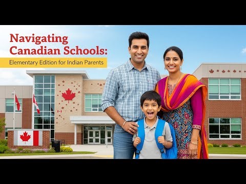 Navigating Canadian Schools: Elementary Edition for Indian Parents (Grades 2-5)