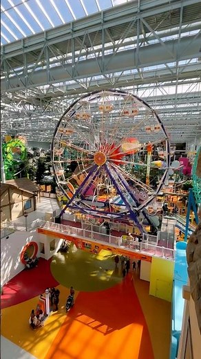 Overlooking Nickelodeon Universe #Nickelodeon #AmusementPark #Travel