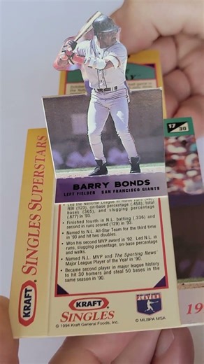Long Lost Barry Bonds baseball card FOUND! $$$