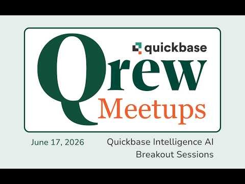 Qrew Meetup: Quickbase Intelligence Package