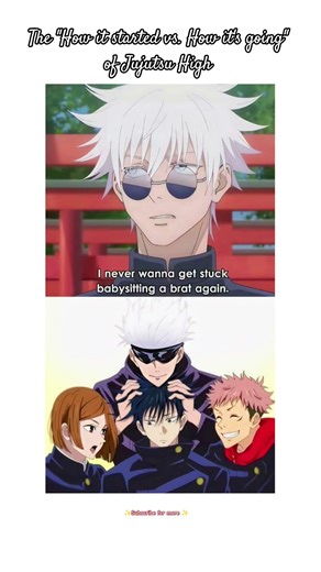 The universe heard him and said: "Take three." #jujutsukaisen​ #jjkseason3​ #gojo​