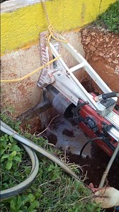 Core drilling#short#13kv lines 4/0#3 phase#6 inch.diameter pvc pipe#underground cable line.