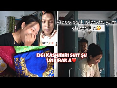 Haidoktabida yum lak a// Kashmiri suit su Purak a 🥰✨‪@cacharangel2554‬