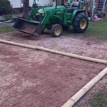 intex 24x12x52" pool ground prep