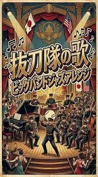 【full】軍歌「抜刀隊の歌」ビッグバンドジャズアレンジ Japanese military song“Batto-tai no uta” BIG band JAZZ arrangement