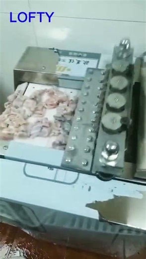 Broiler Cutting Machine--Bullfrog Cutting Machine #restaurant #chicken #duck