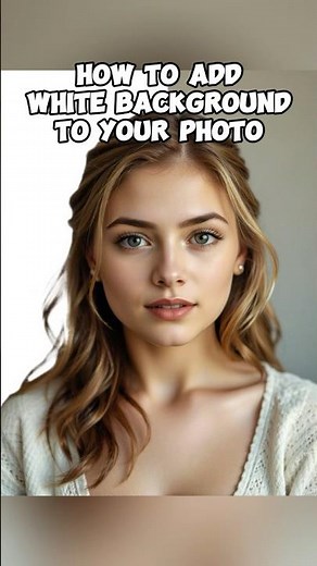 How to Add a White Background to a Photo