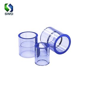 [Hot Item] Swd High Quanlity PVC Transparent Fittings Equal Tee for Swimming Pools Pipe Fittings
