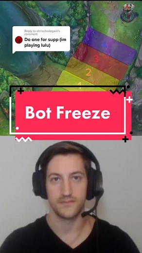 Bot Lane Freeze Method in League of Legends