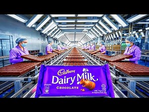 How Cadbury Chocolate Bars Are Made | Cadbury's Factory Production Process | HOW IT'S MADE