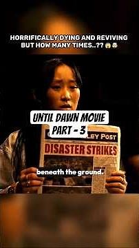 Until Dawn Movie Explained Part 3 | Horror Shorts | Scary Story #horrorshorts #untildawn