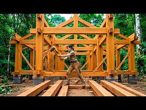 How I Build My Dream Timber House | Traditional Timber Construction
