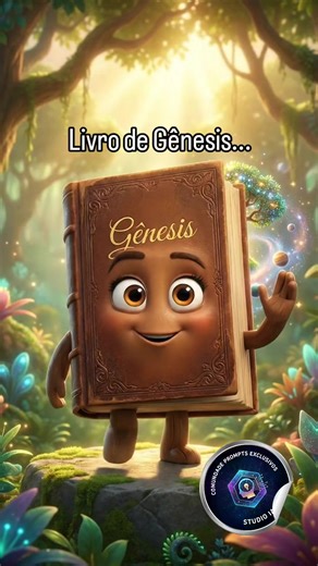 Onde tudo começou! 🌱✨ Gênesis não é apenas sobre o passado, é sobre o Deus que cria caminhos onde não existe nada. Qual sua parte favorita deste livro? Comenta aqui! 👇 Para mais vídeos como esse siga a Ggarciadanielle #genesis #curiosidadesbiblicas #animacaocrista #pixarstyle