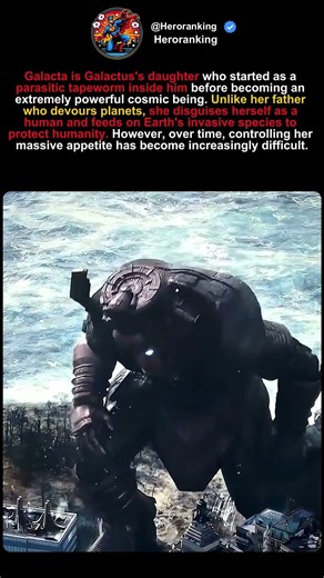 Galactus' Daughter Can't Stop Eating #marvel #shorts