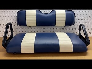 E-Z-GO TXT Staple On Seat Cover Installation Guide