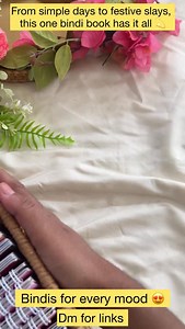 From everyday dots to festive glam ✨ one bindi book for every look 💖 Say goodbye to scattered bindis and hello to effortless beauty ✨ Our bindi book is packed with classic, trendy, and festive styles — perfect for daily wear, weddings, and special occasions. Just flip the page, pick your favourite, and let your glow do the talking 💫 Get yours at 15%off now [bindi book, designer bindi book, spiral bindi book, daily wear bindi, festive bindi, bridal bindi, traditional bindi, ethnic accessories, 