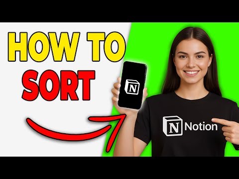 How To Sort And Filter Databases In Notion (Advanced Control)