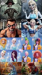 Epic Evolution Song — Elsa Frozen & Mario