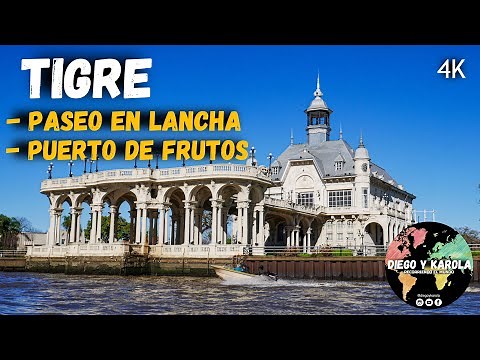 PASEO POR EL DELTA DEL TIGRE | BUENOS AIRES | ARGENTINA | 4K |