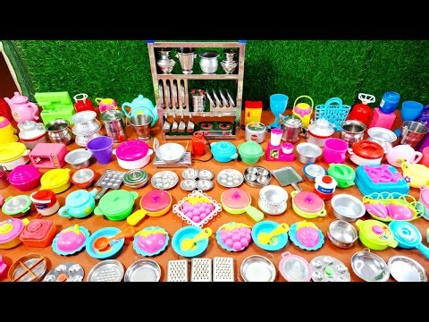 6 Minutes Satisfying with Unboxing Hello Kitty Kitchen Set | Sanrio Princess Mini Toys ASMR Cooking