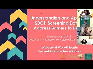 Understanding and Applying SDOH Screening Data to Address Barriers to Health
