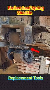 Broken Leaf Springs Shackle Replacement . . . . #auto #automotive #automechanic #indiantruck #leafspringworking #shacklereplacement #mechanical #mechanicguru #santoshpattimistry | Mechanic Guru