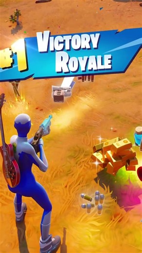 I won a Fortnite game of reloads