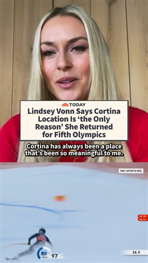 TODAY on Instagram: "Lindsey Vonn made her Olympic debut in Salt Lake City in 2002 at just 17 years old. Now headed to her final Olympics in Milan-Cortina at 41, she reflects on the biggest differences between herself then and now."