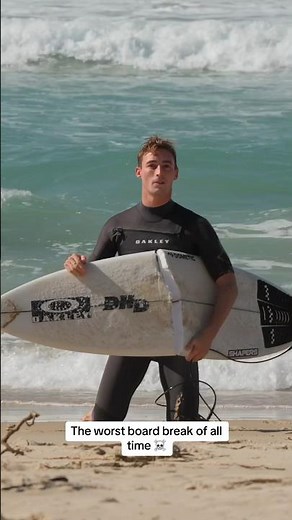 That smile could only be from someone who gets free surf boards #surfing