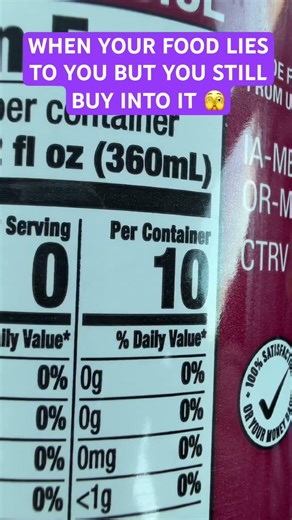 Food Labels Be Lying 👀